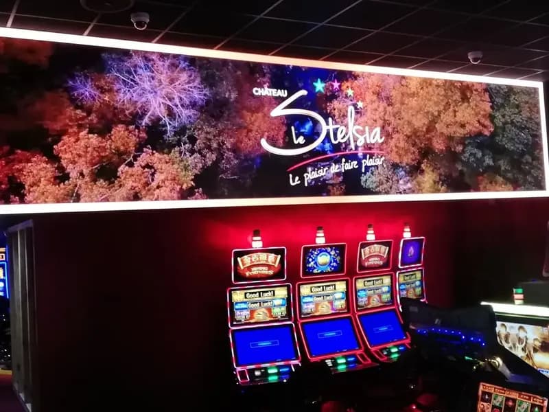 Écran LED au casino Stelsia