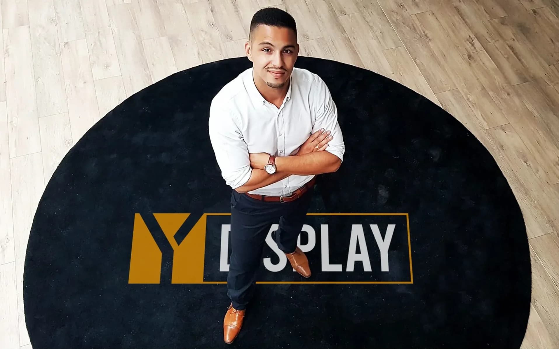Yanis Telmat, fondateur de Y-DISPLAY